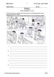 Kertas 2 (bahagian a) via bahasamelayuskrendah.blogspot.com. 350 Bm Ideas Malay Language School Kids Activities Kindergarten Reading Worksheets