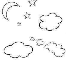 Télécharger nuage à colorier dessin. Dessin Nuage Imprimer