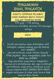 Overview of batu pahat town in johor as 2021. Twtwedding On Twitter Kursus Kahwin Di Selangor Https T Co B92muidvn7