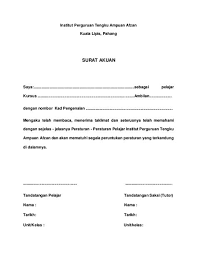 Surat akuan pengesahan pendapatan bekerja sendiri. 17 Contoh Surat Akuan Bujang Dari Pesuruhjaya Sumpah