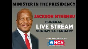 Kodwa'>zizi kodwa welcomes anc's report clearing him of state capture wrongdoing. Watch Live Jackson Mthembu Official State Funeral
