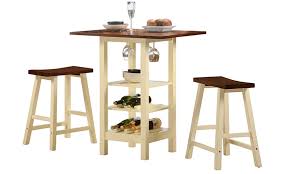 Rustic bistro set is the perfect indoor bistro set. Kirkland Bistro Table Set With Wine Storage 3 Piece Groupon
