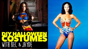 See more ideas about supergirl costume, superwoman, super hero costumes. The Best Diy Halloween Costumes Superwoman And Wonder Woman With Bec Susan Gill And Jayde Lovell