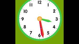 For example, if it reads 11, it is 11. How To Tell Time On An Analog Clock Youtube