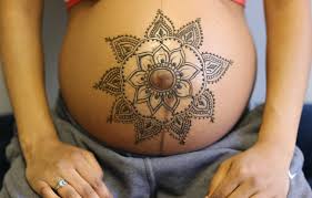 The floral designs with the leaves creating an amazing stylish mehendi design. Henna Belly Blessings For Your Pregnancy Henna Blog Spot