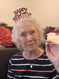 Memory Care residents celebrating the New Year 2025!!