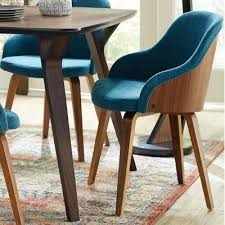 George Oliver Brighton Mid Century Modern Upholstered Dining Chair Wayfair Midcentury Modern Dining Chairs Dining Chair Upholstery Mid Century Modern Upholstered Dining Chairs