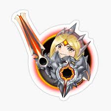 Solar eclipse leona at @saintsgamingca! Solar Eclipse Leona S Sword Sticker By Pieceofchawk Redbubble