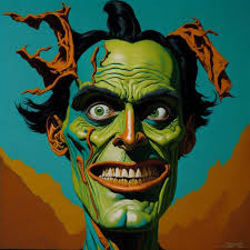 Picasso, Dali and Van Gogh with a portrait of Leonardo da Vinci!