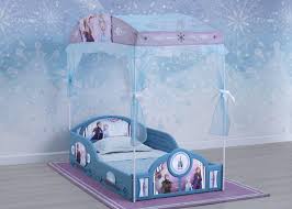 Decdeal bed canopy bed tents indoor privacy tent on bed for cozy sleep. Disney Frozen Ii Plastic Sleep And Play Toddler Bed With Canopy By Del Delta Children