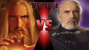 Saruman vs. Count Dooku by OmnicidalClown1992