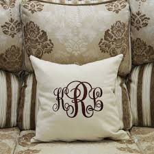 And the monogram adds a personal touch to any home. Monogram Pillow Covers Custom From Comfortdecorhouse On Etsy