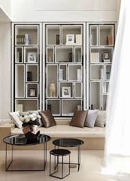 The best living rooms, no matter how modern and minimal, have comfortable furniture, as shown in this lovely space by interior designer gi na kay daniel. 5 Things That Are Hot On Pinterest This Week Bookshelf Design Room Interior Living Room Interior