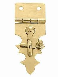 Decorative Hasp With Swing Latch Brass Latches Decor Metal Gates