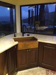 corner kitchen sinks. single bowl. made