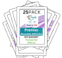 Letter-Size Adhesive Frames