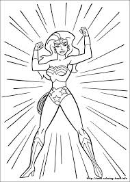 Wonder Woman Coloring Picture Superhero Coloring Pages Superhero Coloring Coloring Books