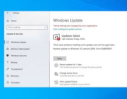 First thing that you need to do is to run the windows update troubleshooter. Solved Windows 10 Version 20h2 Feature Update Could Not Be Installed