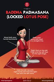 Baddha Padmasana Locked Lotus Pose Learn Yoga Poses Pranayama Yoga Learn Yoga