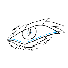How To Draw A Dragon Eye Really Easy Drawing Tutorial Dragon Drawing Dragon Eye Drawing Simple Dragon Drawing
