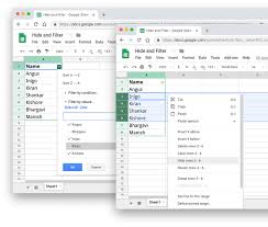 Hide Rows In Google Sheets In 2020 Google Sheets Script How To Get