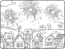 Happy new year 2020 coloring pages. Fireworks Coloring Pages For Boys Pretty Fireworks Sceneng Printable 2020 0352 Coloring4free Coloring4free Com