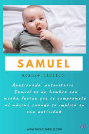 Cual Es El Significado De Samuel En La Biblia Nombres Biblicos Nombres De Nino Biblicos Nombres Para Bebes Biblicos