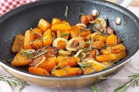 Zucca In Agrodolce In Padella Ricette Ricette Contorni Cucinare La Zucca