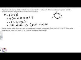 Magnetic Field And Magnetic Forces Physics Example 13 Force Physics Magnetic Field Physics