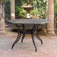 Holliday 7 Piece Cast Aluminum Outdoor Dining Set Black Sand Walmart Com In 2020 Outdoor Dining Set Outdoor Dining Spaces Outdoor Dining