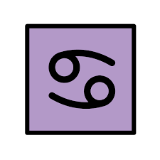 As for its appearance, it resembles the number 69, turned to the right. Cancer Emoji Clipart Free Download Transparent Png Creazilla