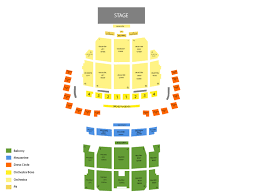 wang theatre at citi performing arts center seating chart