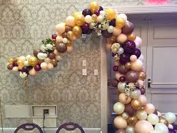 Purple Black And Gold Balloon Arch Flowing Half Arch Balloon Decorations Party Balloons Celebration Balloons