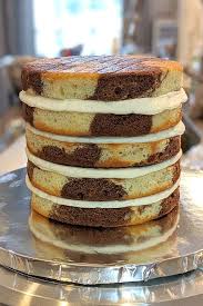 Gluten Free Marble Cake With Vanilla Frosting Bakes And Blunders Recipe Gluten Free Marble Cake Recipe Marble Cake Marble Cake Recipes