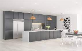 Download Wallpapers 4k Kitchen White And Gray Interior Stylish Furniture Modern Apartment Modern Design Interior Idea Besthqwallpapers Com Stylish Furniture Furniture Modern Apartment