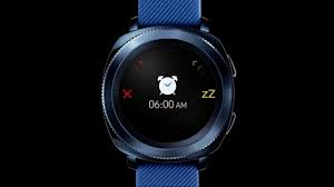 Samsung Introduces Its Smartwatch The Gear Sport The Watch Allows Users To Set Alarms Download Music Using Popular Apps Such As Spotify A Samsung Tv Commercials Sports