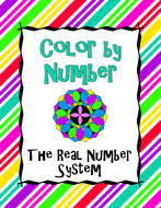 Classify numbers into their groups with this graphic organizer for the real number system. The Real Number System Color By Number Teaching Resources
