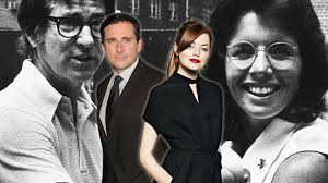 It's a movie that hype's its own importance, mirroring with the importance of the. Battle Of The Sexes