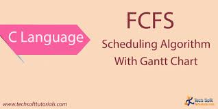 fcfs scheduling algorithm in c language with gantt chart