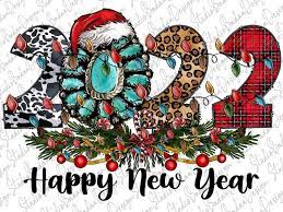 Western 2022 Happy New Year Png Merry Christmas 2022 Etsy Happy New Year Png Sublime Creative Art