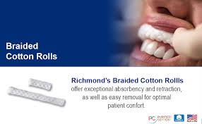 Amazon Com Richmond Dental Medical 201226 4 Medium Braided Cotton Roll Nonsterile Pack Of 250 Industrial Scientific