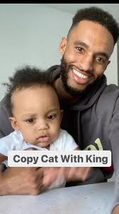 A Character at 11 Months!!!🤴🏽, •, #Kingeason #copycat #babyboy  #11monthsold #babyhumor