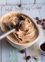 Gianduja Nussnougatcreme Eis Nuss Nougat Creme Nuss Nougat Eiscreme Rezept