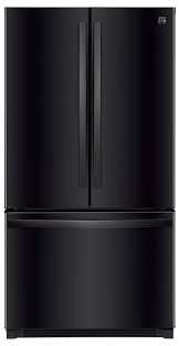 kenmore 73029 26 1 cu ft french door refrigerator a black fridge french door kenmore french door refrigerator