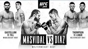 Хорхе масвидаль vs нэйт диаз: Watch Ufc 244 Masvidal Vs Diaz 11 2 19 2nd November 2019 Online
