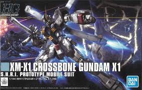 XM-X1 Crossbone Gundam X1 - S.N.R.I. Prototype Mobile Suit Bandai 56835