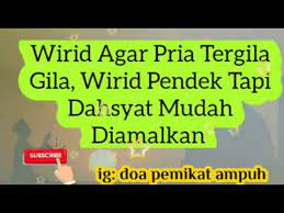 We did not find results for: Wirid Ampuh Agar Pria Tergila Gila Youtube
