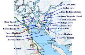 Map Desolation Sound Google Search Sunshine Coast Bc