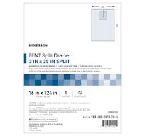EENT Drape McKesson EENT Split Drape 76 W X 124 L - McKesson