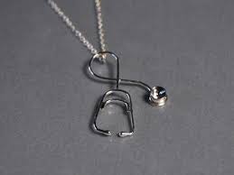 Sound Of The Heart Pendant Sterling Silver Stethoscope Etsy Doctor Jewelry Medical Jewelry Science Jewelry